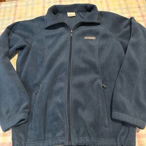 Columbia Women’s Navy Blue Full‑Zip Fleece Jacket